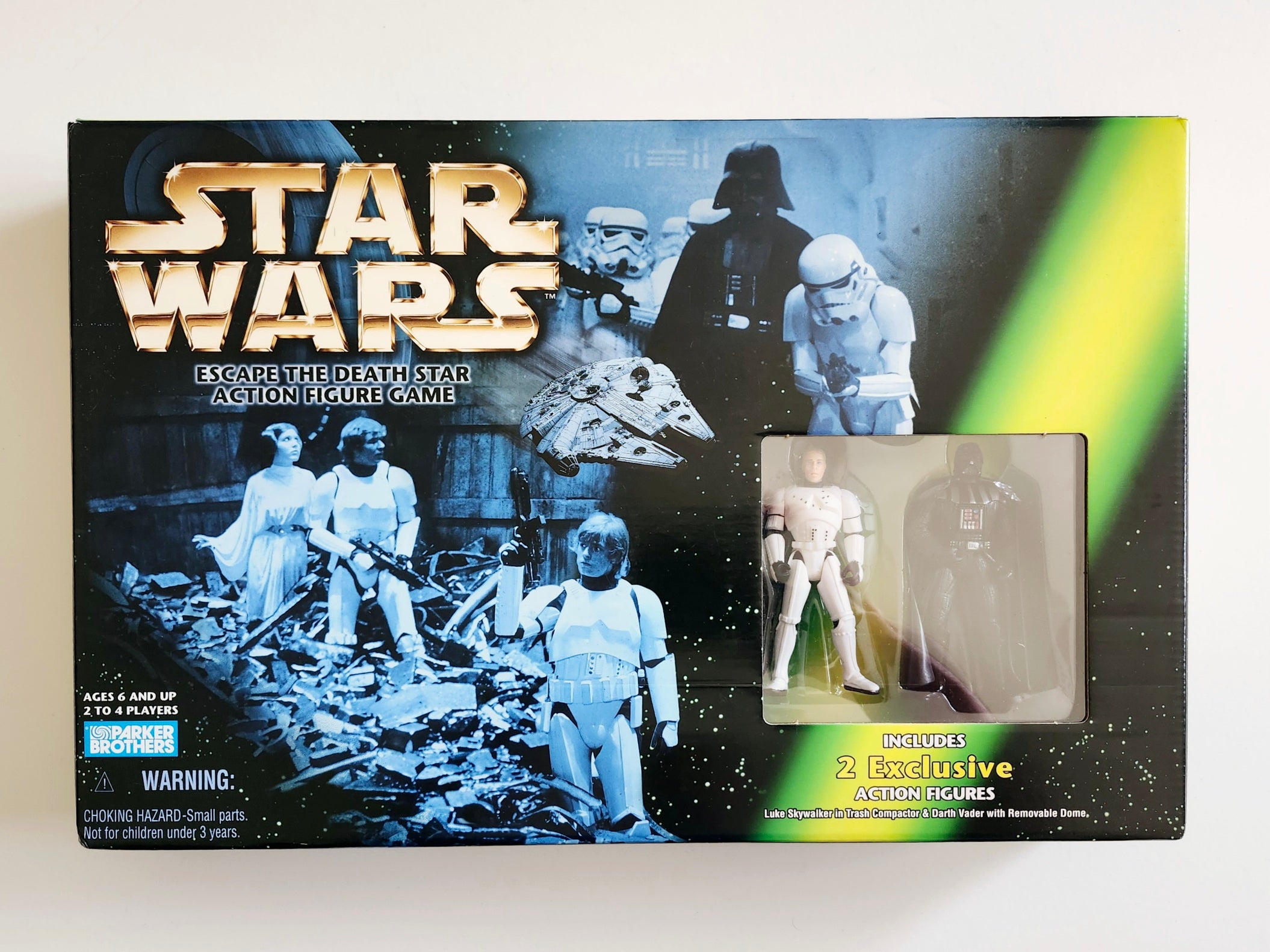 Star Wars Escape the Death Star Game and Action Figures Action