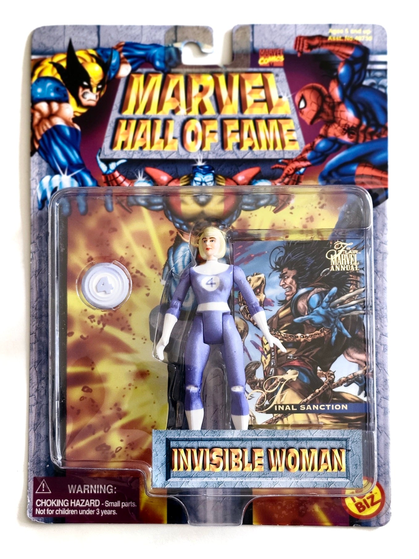 Marvel Hall of Fame Invisible Woman with Color Change Action Action Figure