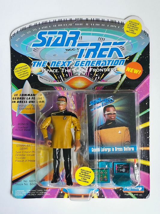 Star Trek: The Next Generation Lt. Cmdr. Geordi La Forge in Dress Uniform Action Figure