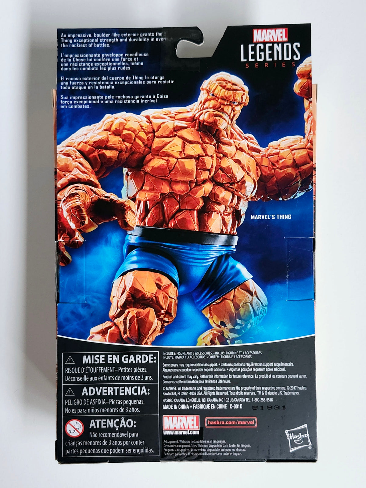 Thing Mini Marvels Marvel Legends Exclusive Thing 6-Inch Action Figure – Action Figures ...