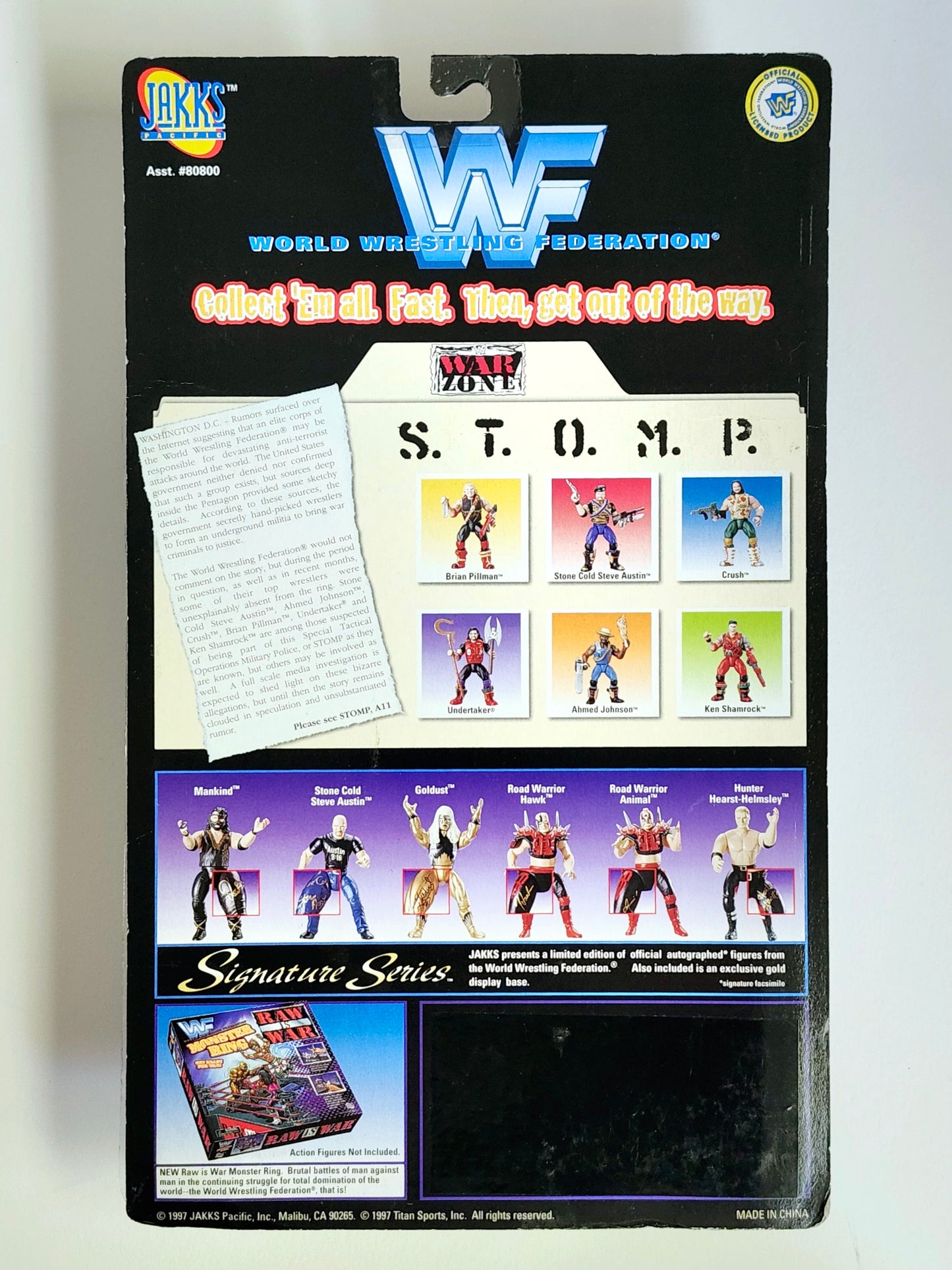WWF S.T.O.M.P. Brian Pillman Action Figure