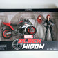 Marvel Legends Ultimate Riders Black Widow with Motorcycle 6-Inch Action Figure and Vehicle