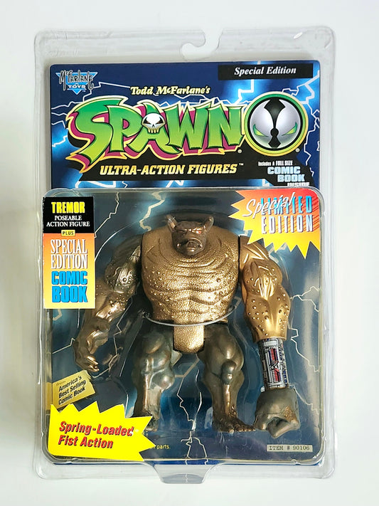 Special Limited Edition Gold Tremor Action Figure from Todd McFarlane's Spawn