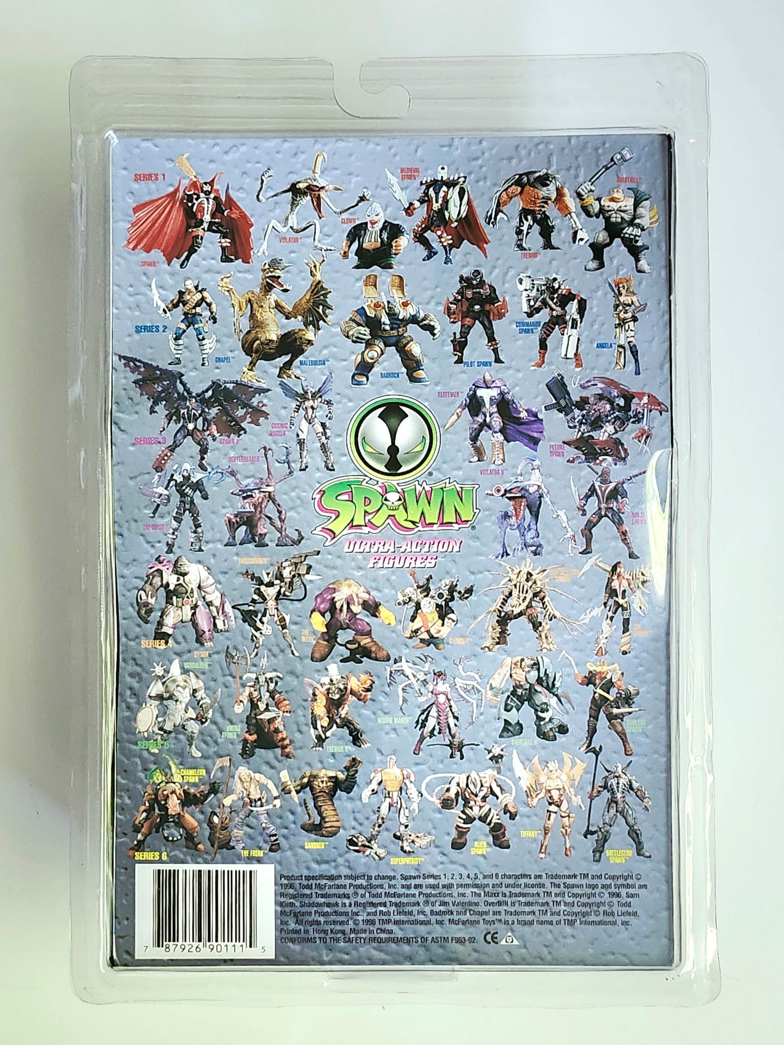 Special Edition Gold Overtkill Action Figure from Todd McFarlane's Spa ...