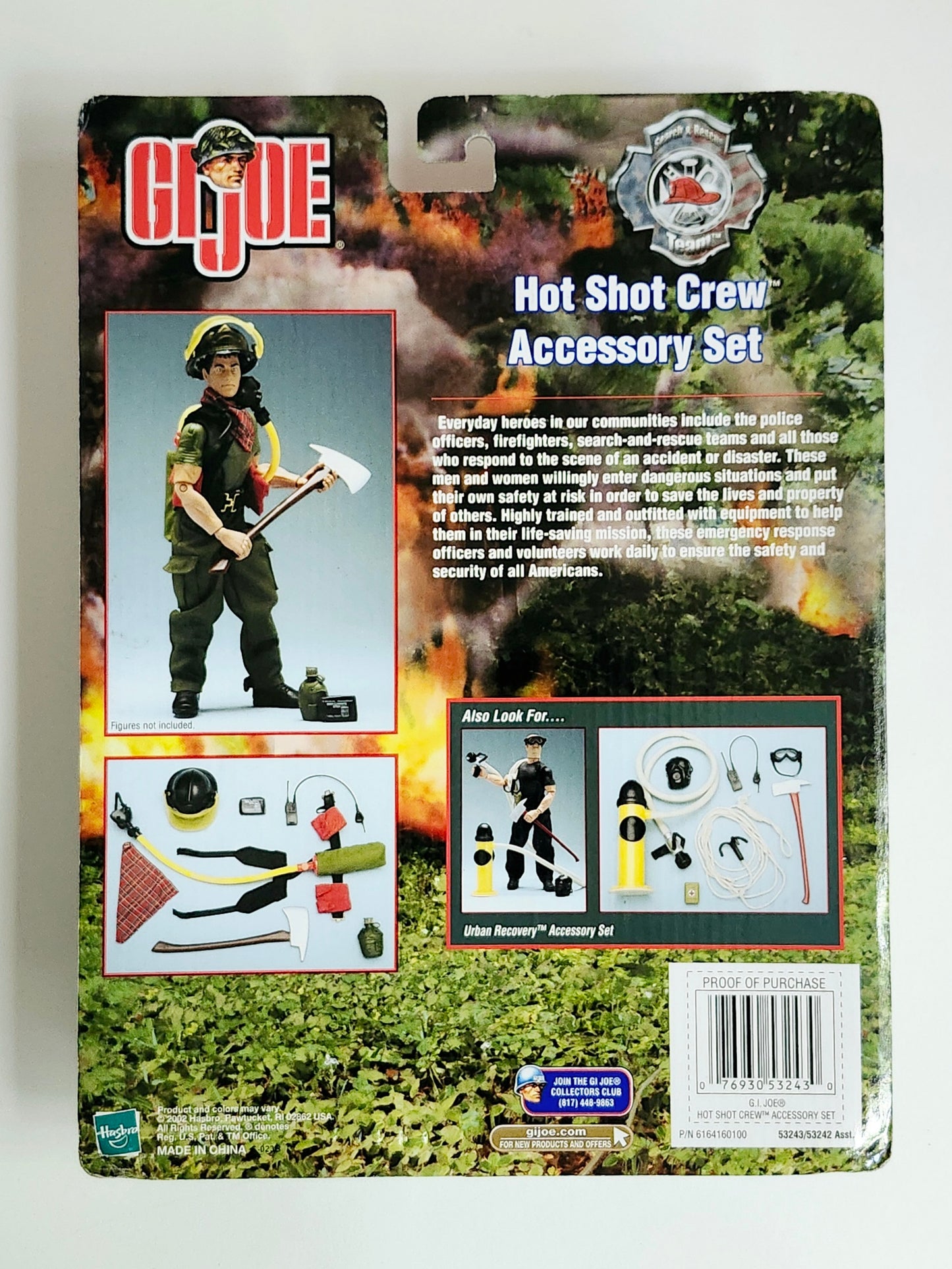 G.I. Joe Hot Shot Crew 12-Inch Action Figure Accessory Set
