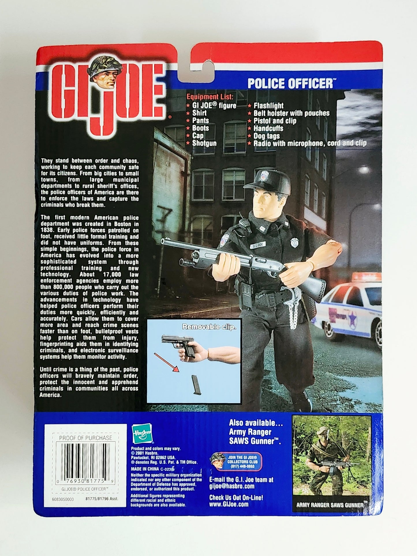 G.I. Joe Police Officer 12-Inch Action Figure