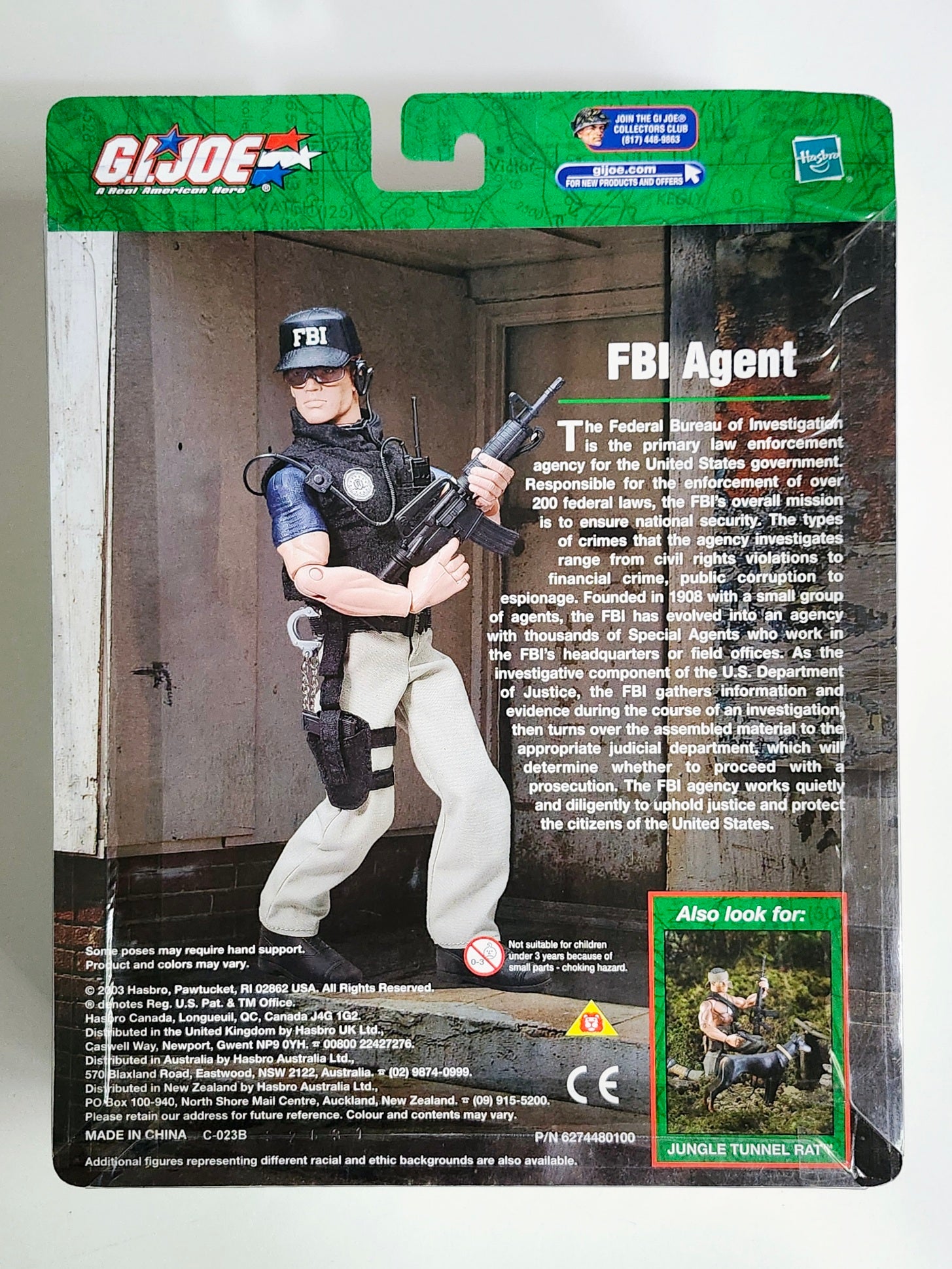 G.I. Joe FBI Agent (Asian) 12-Inch Action Figure – Action Figures and  Collectible Toys