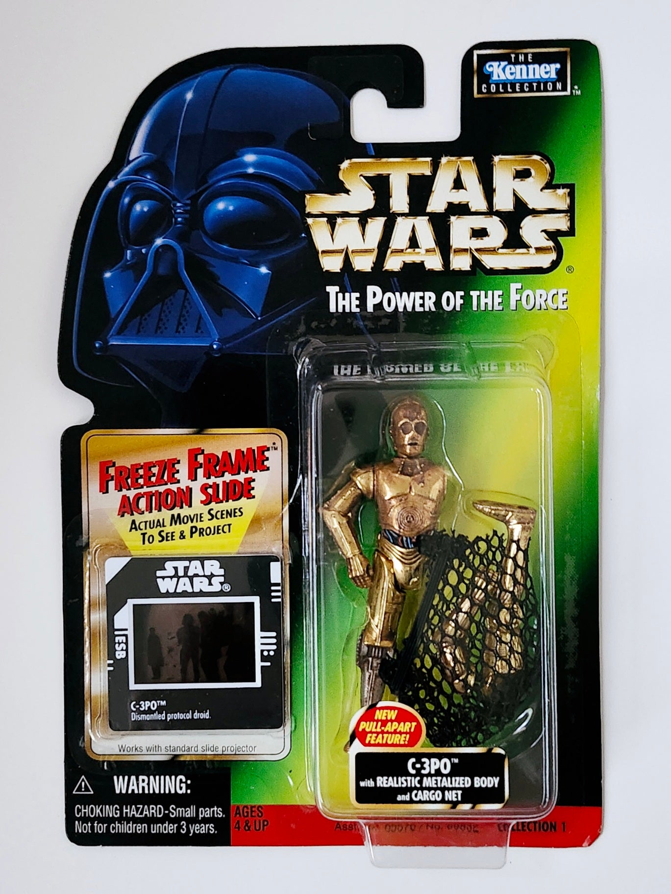 Star Wars: Power of the Force Freeze Frame C-3PO 3.75-Inch Action Figure