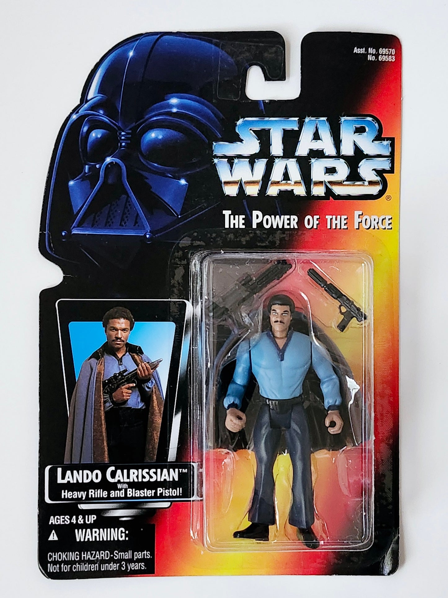 Star Wars: Power of the Force Lando Calrissian (Red Card) 3.75-Inch Action Figure