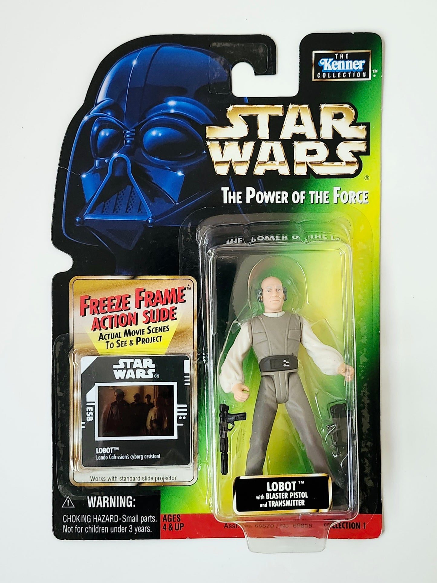 Star Wars: Power of the Force Freeze Frame Lobot 3.75-Inch Action Figure