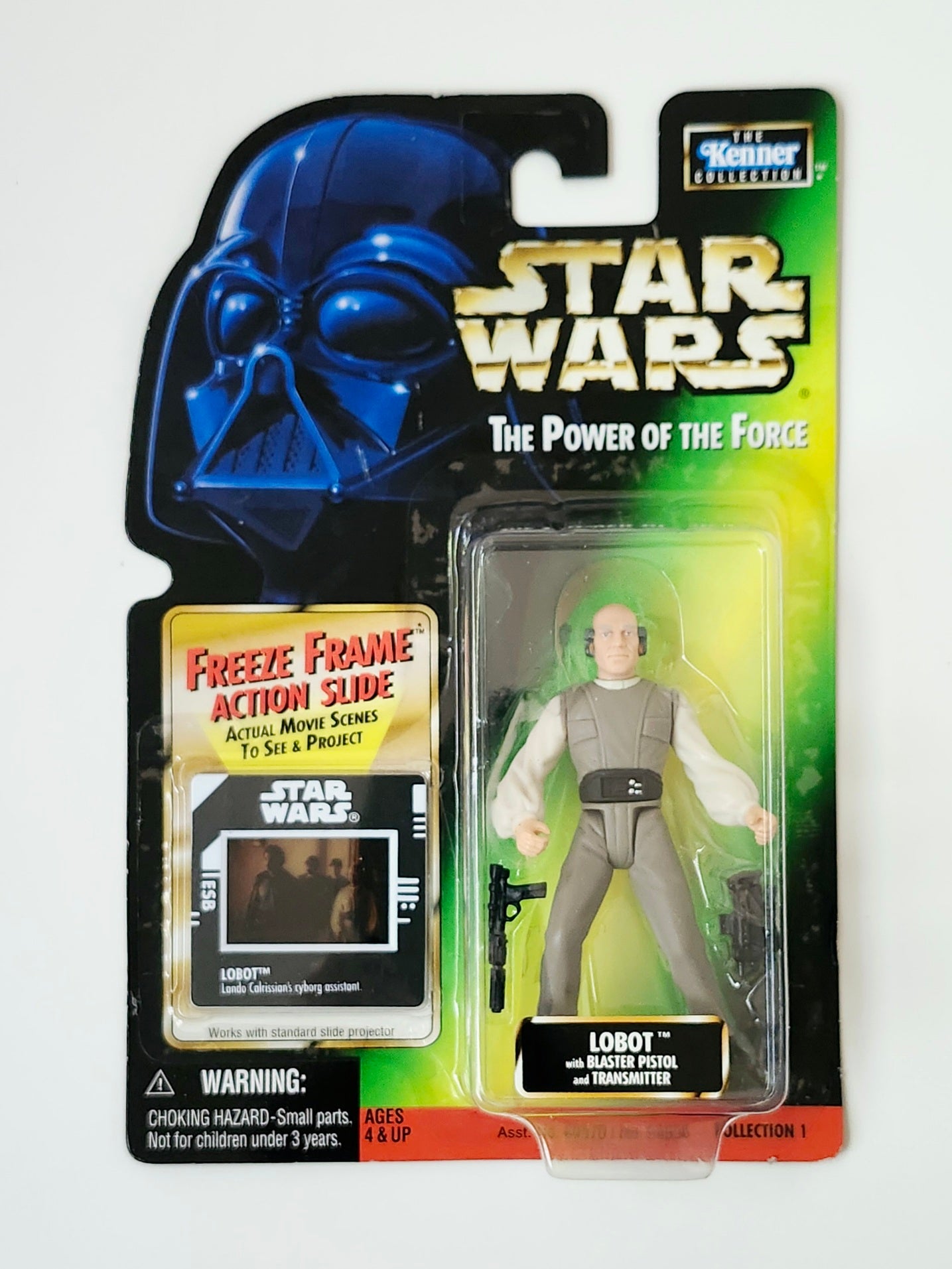 Star Wars: Power of the Force Freeze Frame Lobot 3.75-Inch Action Figure