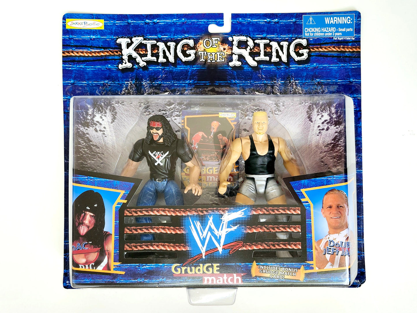 WWF King of the Ring Grudge Match X-Pac vs. Double J Jeff Jarett Action Figure 2-Pack