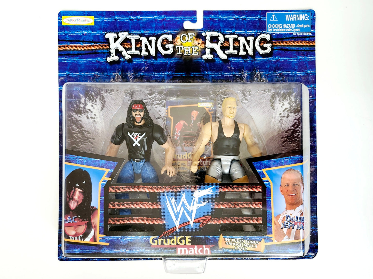 WWF King of the Ring Grudge Match X-Pac vs. Double J Jeff Jarett Action Figure 2-Pack