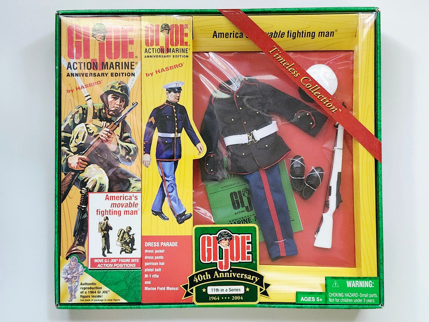 G.I. Joe 40th Anniversary Action Marine with Dress Parade 12-Inch Action Figure Set 11th in a Series
