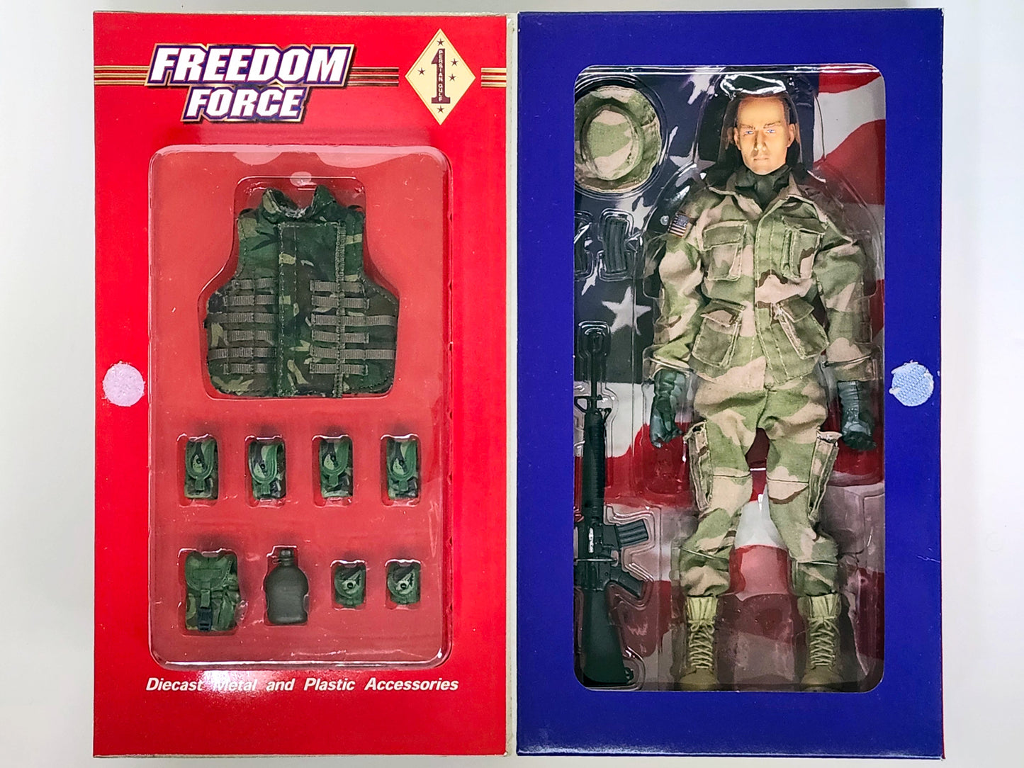 Elite Force US Marine Corps (Persian Gulf) Freedom Force 12-Inch Action Figure