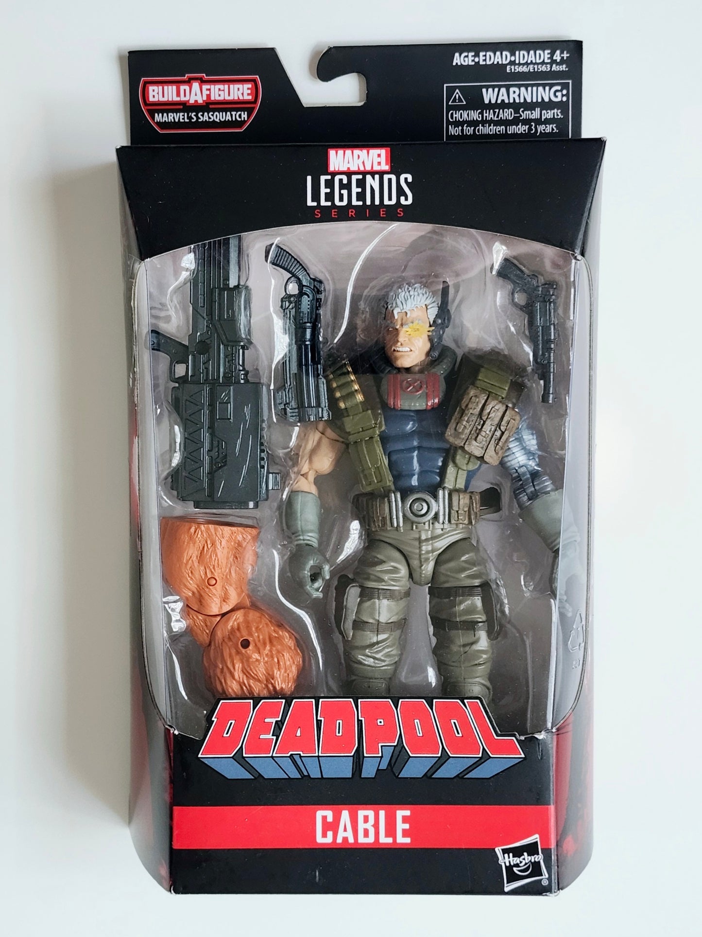 Marvel Legends Sasquatch Series Cable 6-Inch Action Figure