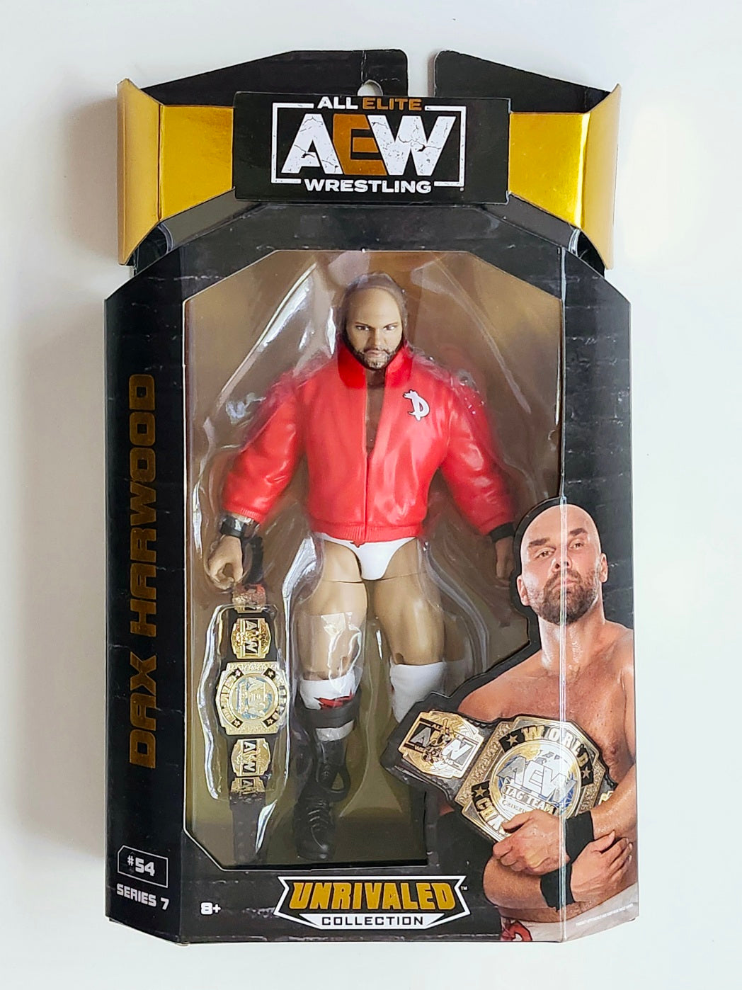 AEW Unrivaled Collection Series 7 Dax Harwood Action Figure