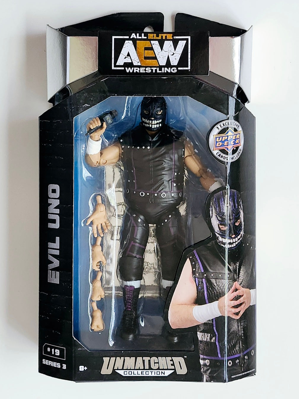 AEW Unmatched Collection Series 3 Evil Uno Action Figure