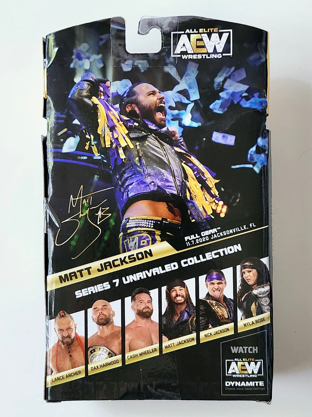 AEW Unrivaled Collection Series 7 Matt Jackson Action Figure