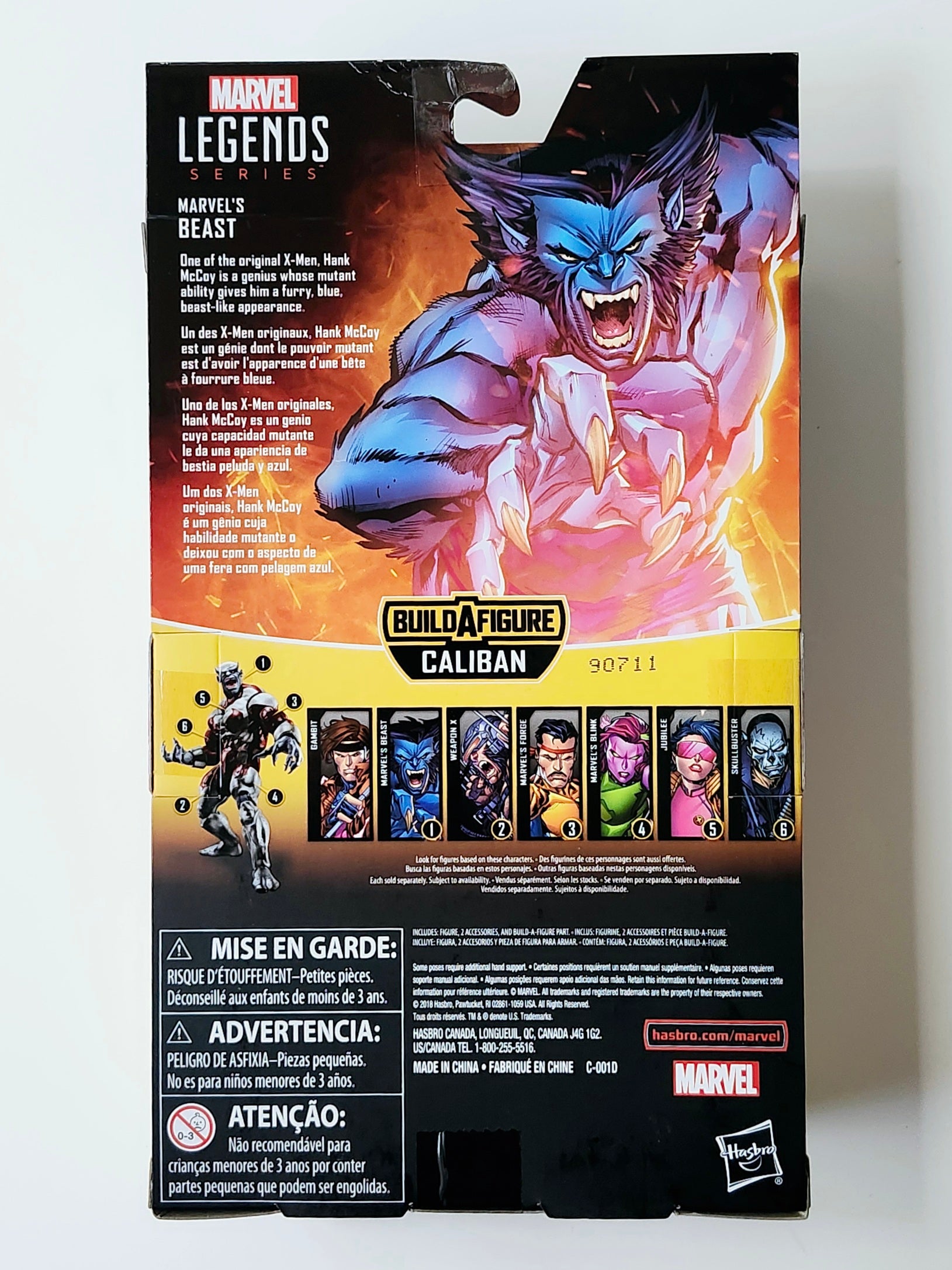 Marvel X-Men Legends Caliban purchases Series Beast