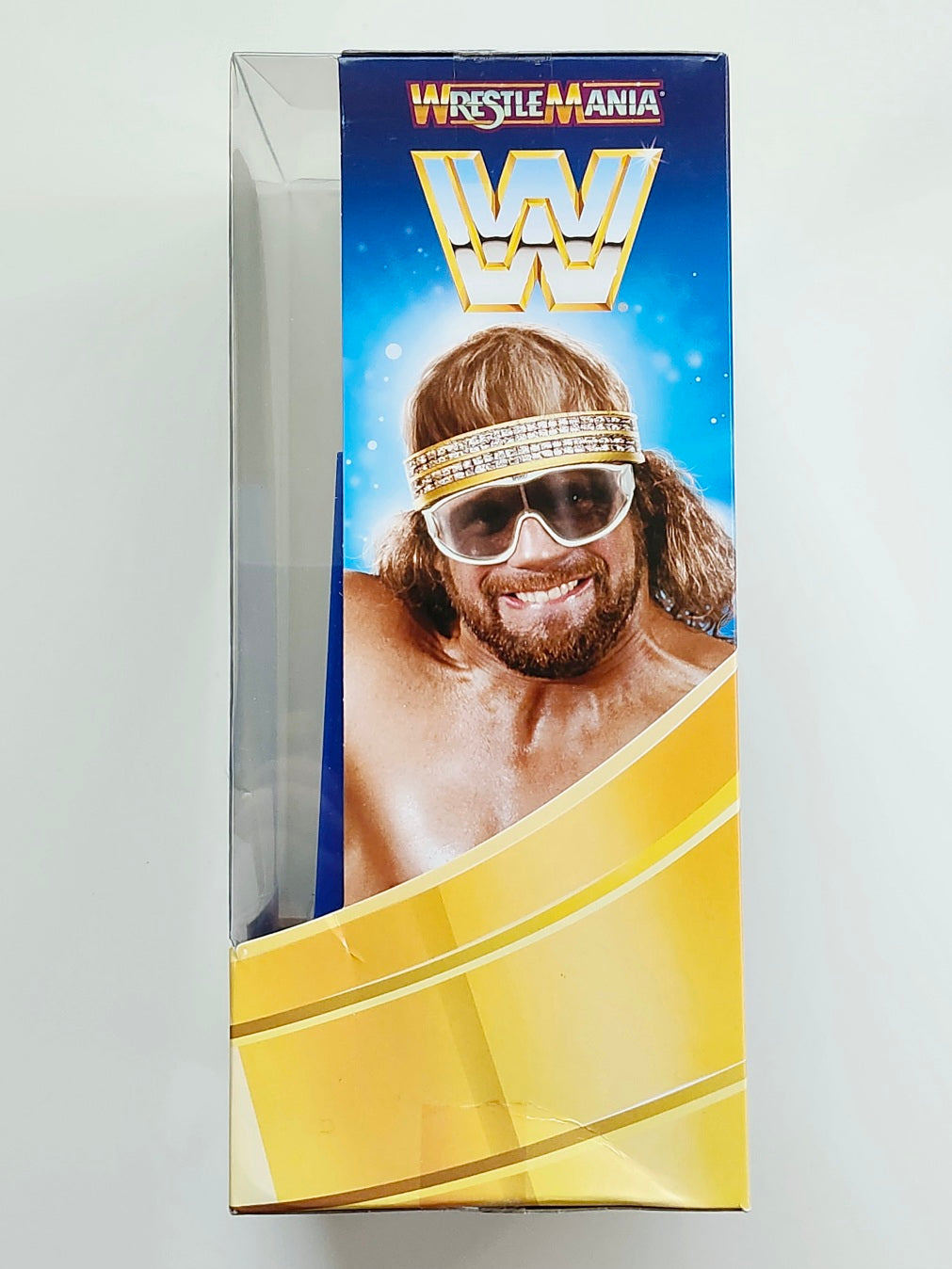 WWE WrestleMania Celebration "Macho Man" Randy Savage in Ring Cart Action Figure