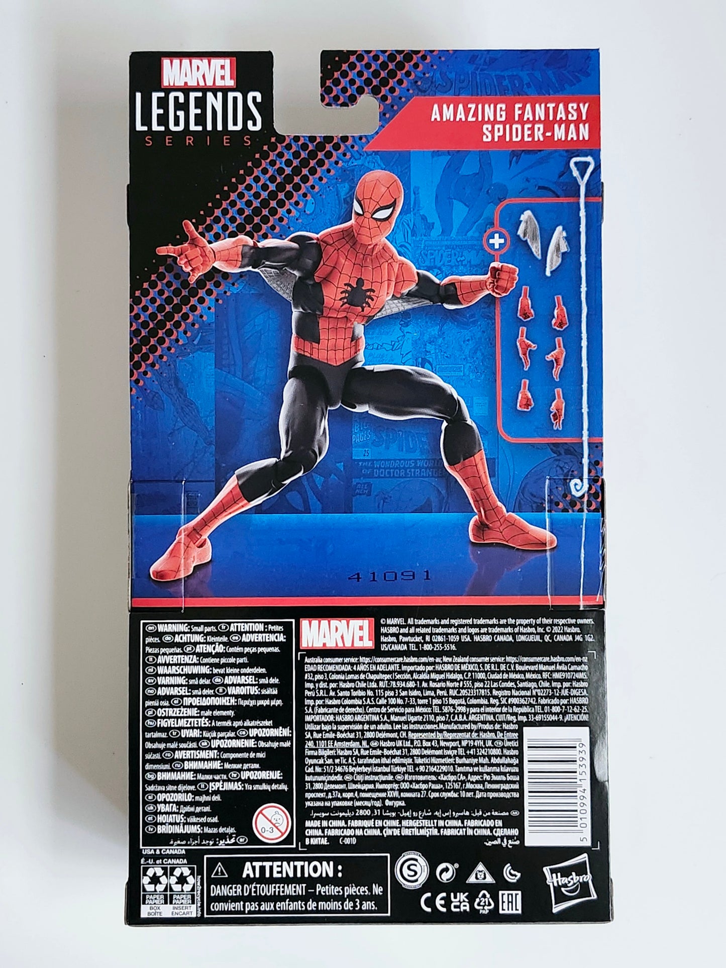 Marvel Legends Amazing Fantasy Spider-man 6-Inch Action Figure