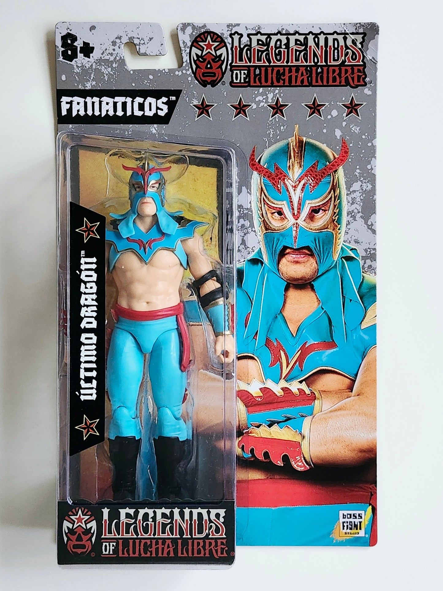 Legends of Lucha Libre Fanaticos Wave 2 Ultimo Dragon 1:12 Scale Action Figure