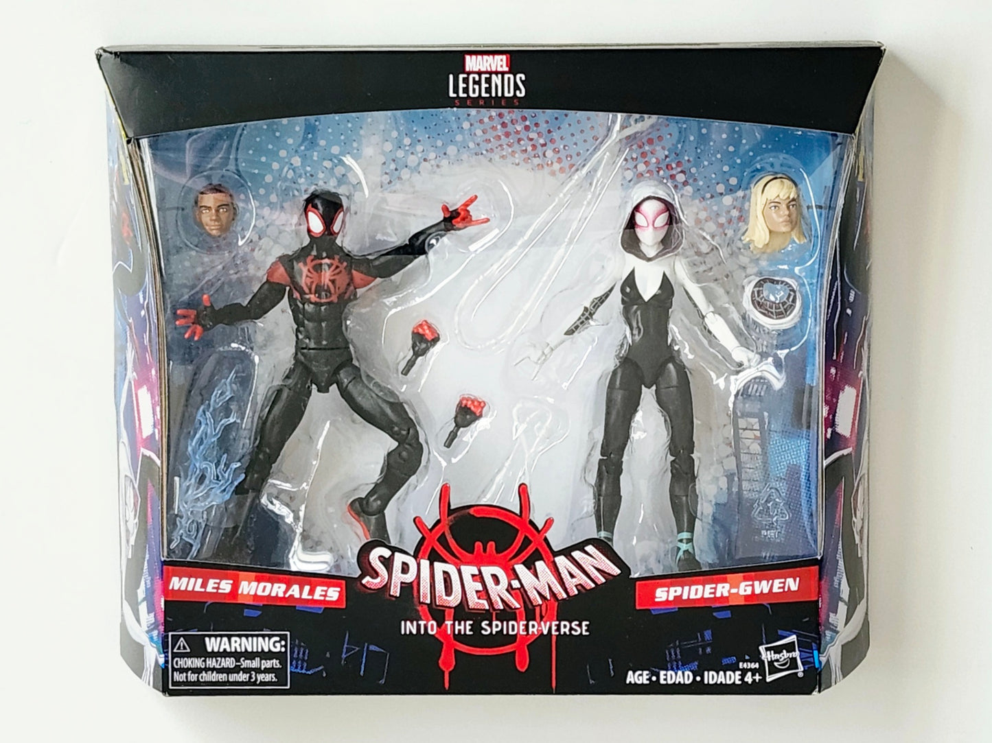 Marvel Legends Exclusive Into the Spider-Verse Miles Morales and Spider-Gwen Action Figure 2-Pack