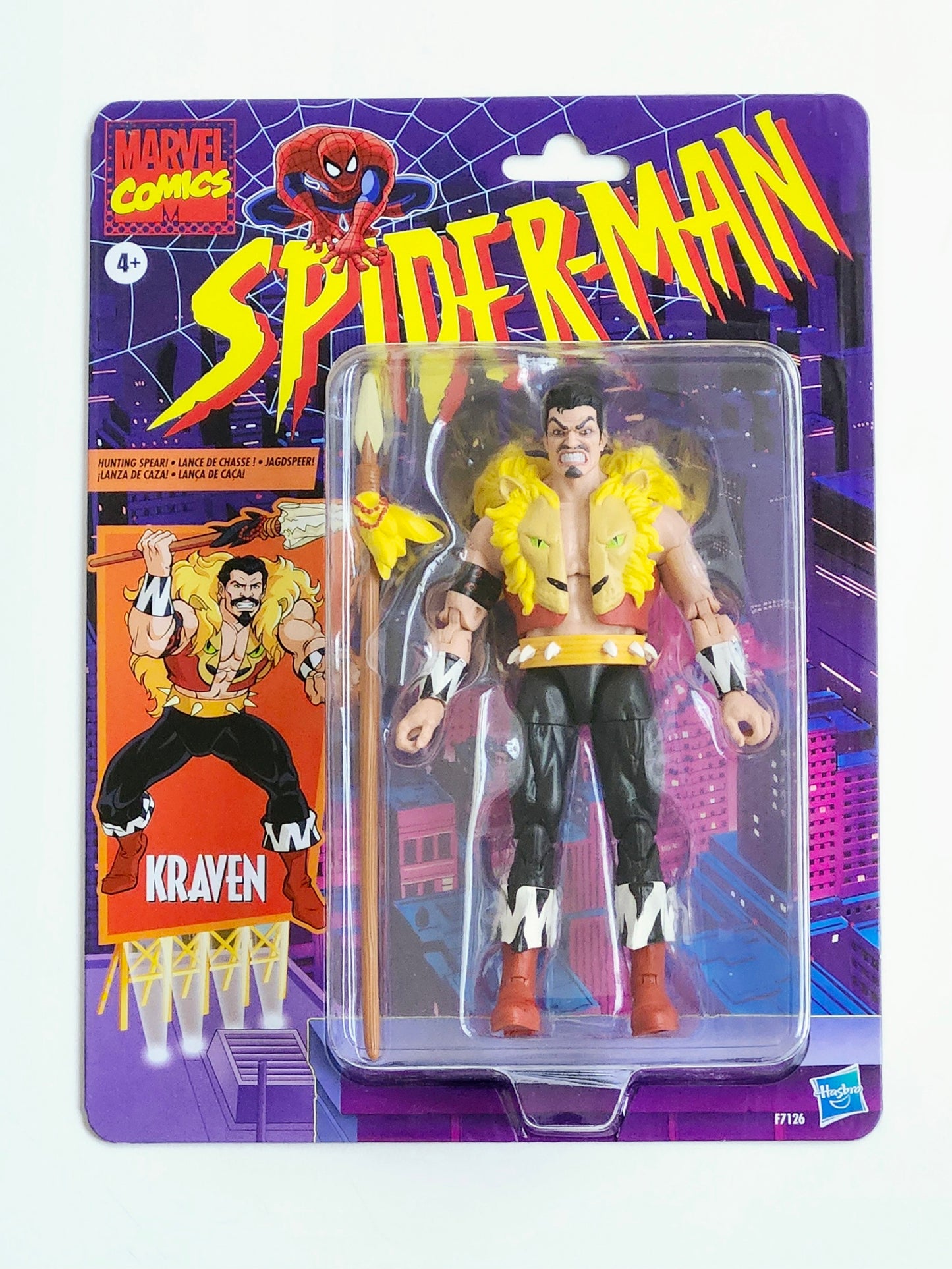 Spider-Man Retro Collection Kraven 6-Inch Scale Action Figure