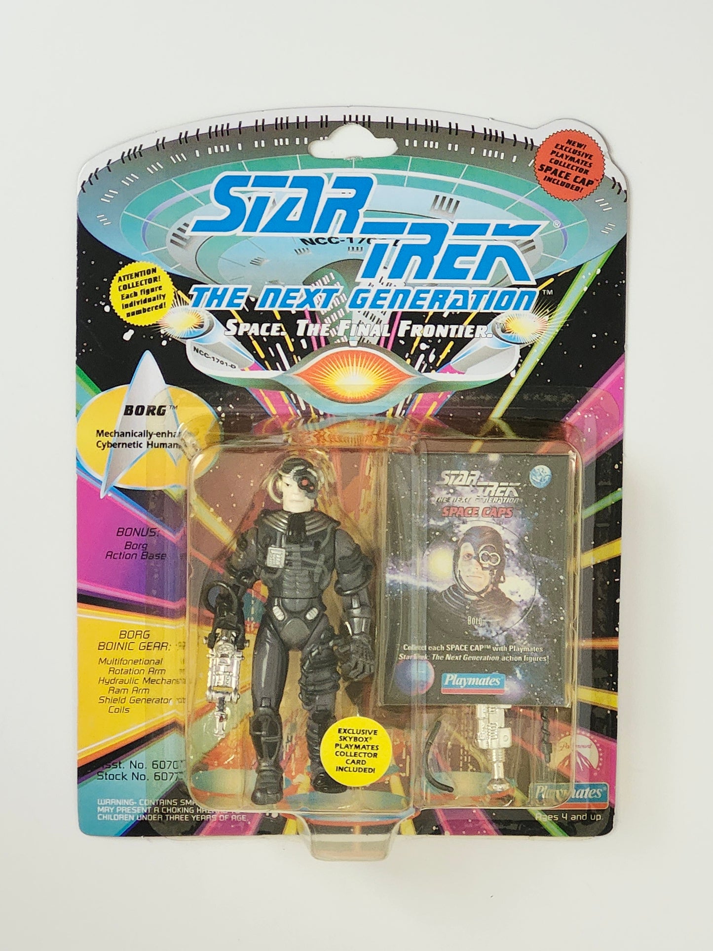 Star Trek: The Next Generation Borg II with Space Cap 4.5-Inch Action Figure