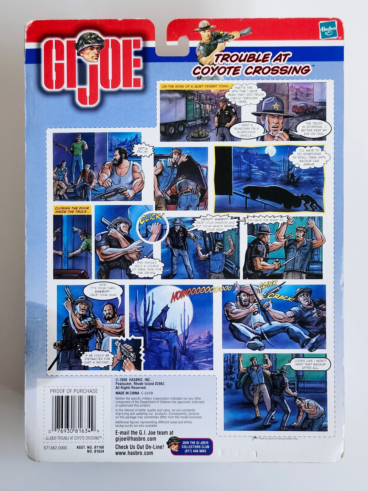 Adventures of G.I. Joe Trouble at Coyote Crossing (Caucasian) 12-Inch Action Figure