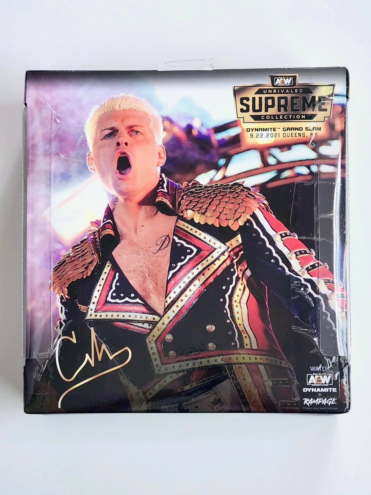 Outlet AEW Supreme Unrivaled Collection Cody Rhodes Deluxe