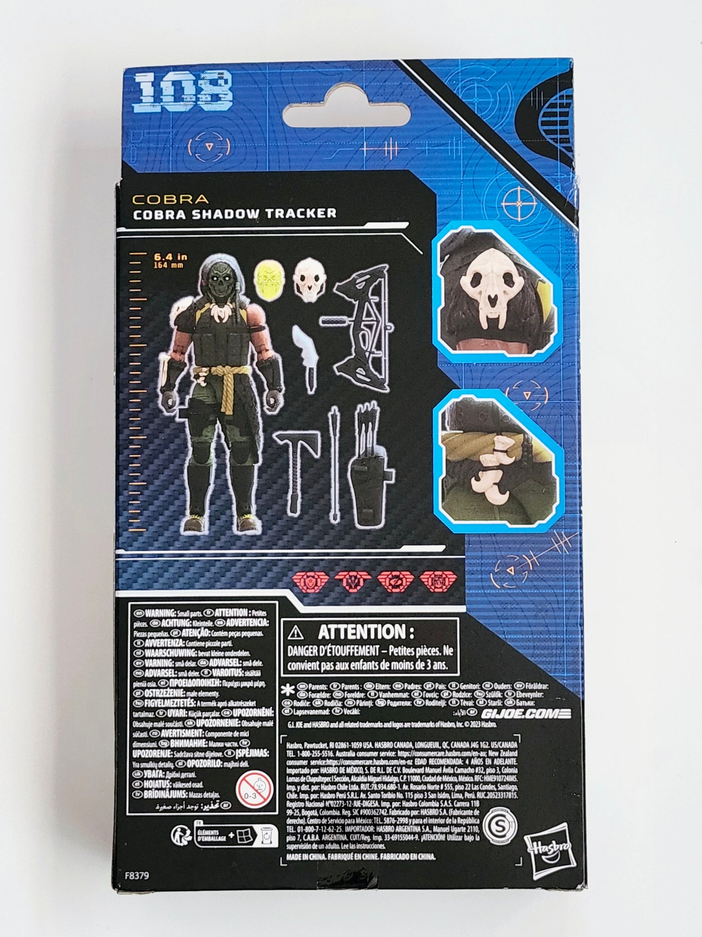 G.I. Joe Classified Series Cobra Shadow Tracker Exclusive 6-Inch Action Figure