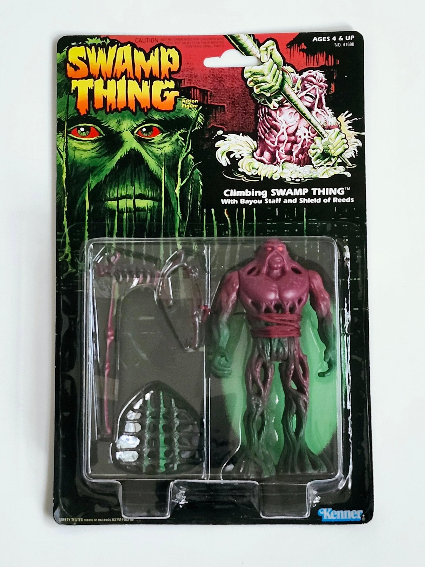 Swamp Thing Series Climbing Swamp Thing 5-Inch Action Figure, 1991