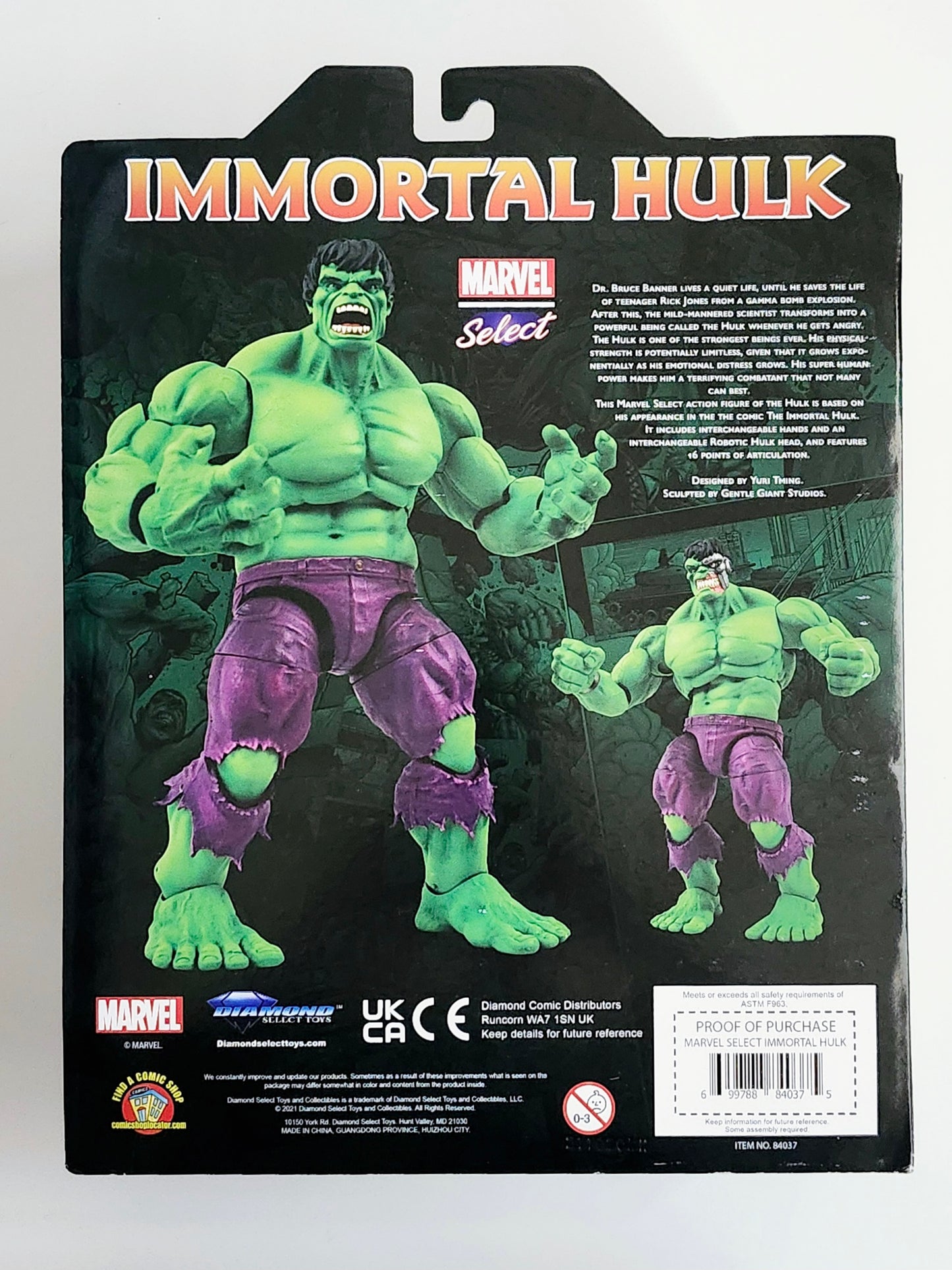 Marvel Select Immortal Hulk Action Figure