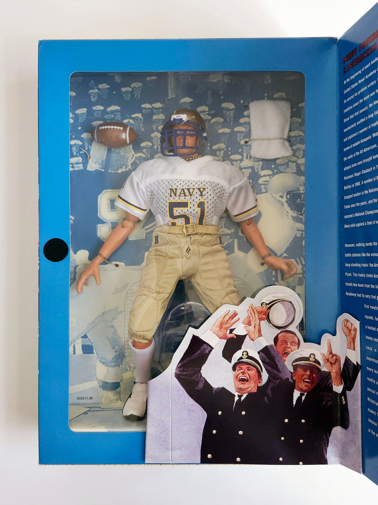 G.I. Joe Navy Football Linebacker 12-Inch Action Figure