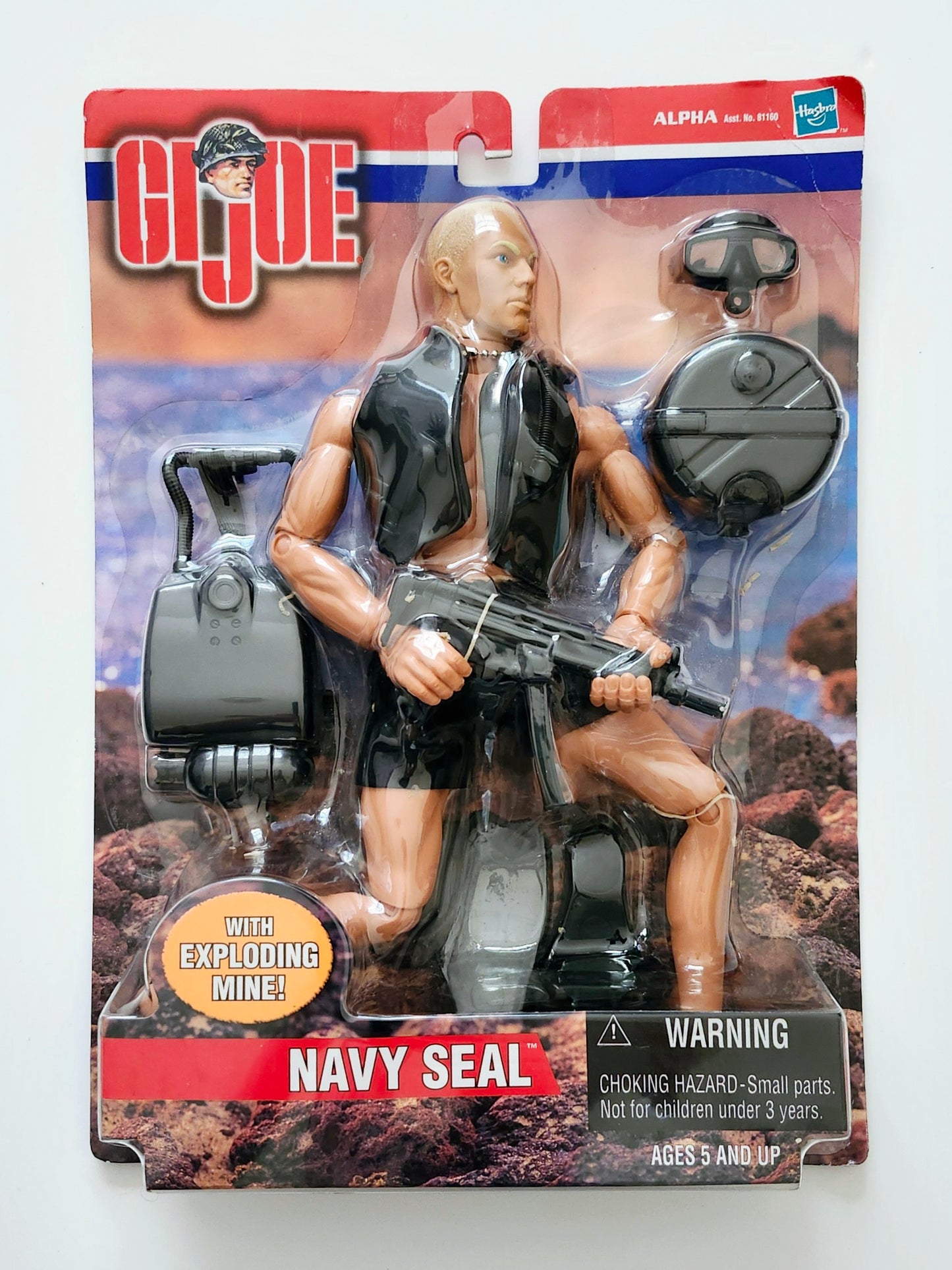 G.I. Joe Navy SEAL with Exploding Mine 12-Inch Action Figure