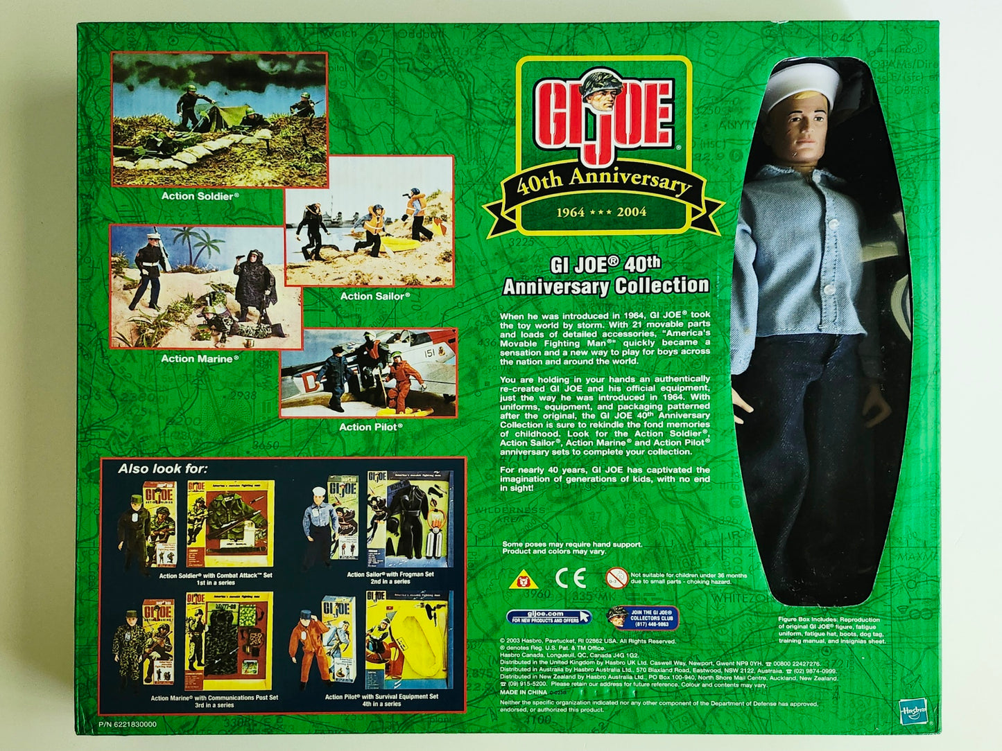 G.I. Joe 40th Anniversary Action Sailor with Frogman (Caucasian) 12-Inch Action Figure Set 2nd in a Series