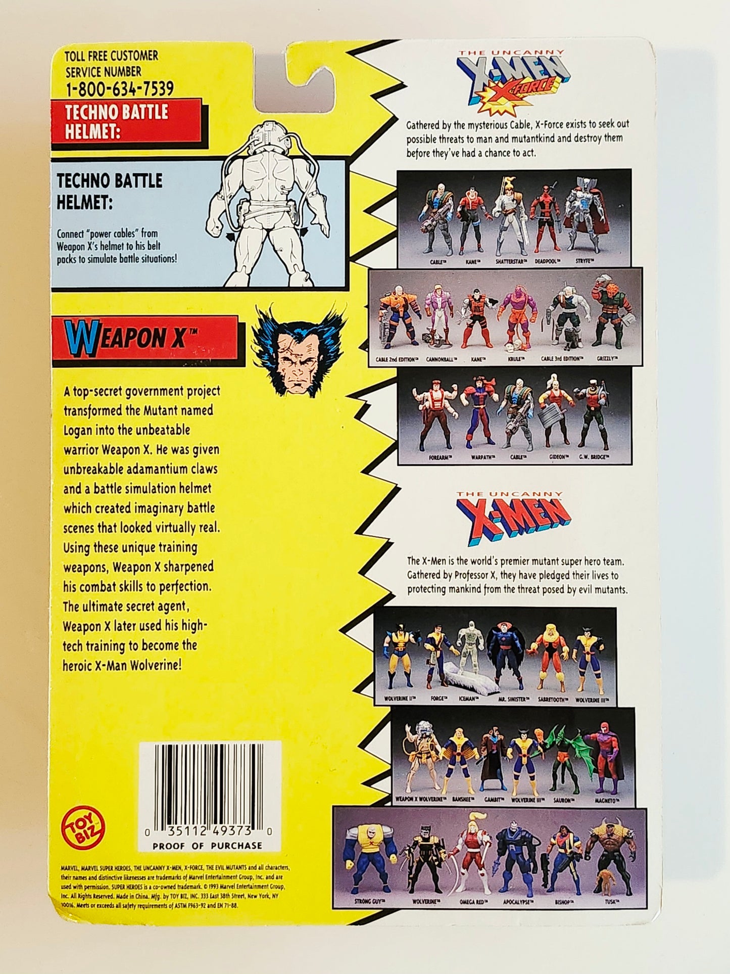 X-Men 4th Edition Weapon X Wolverine (Blue Shorts) Exclusive 5-Inch Action Figure