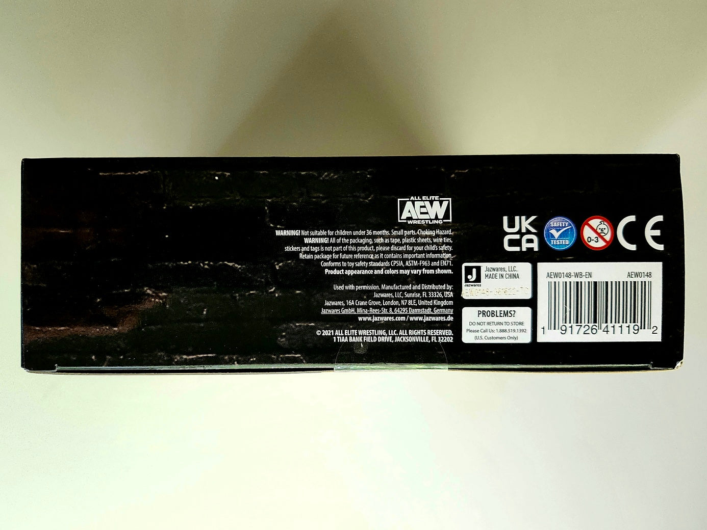 AEW Unrivaled Collection Chris Jericho Gear Pack and Action Figure