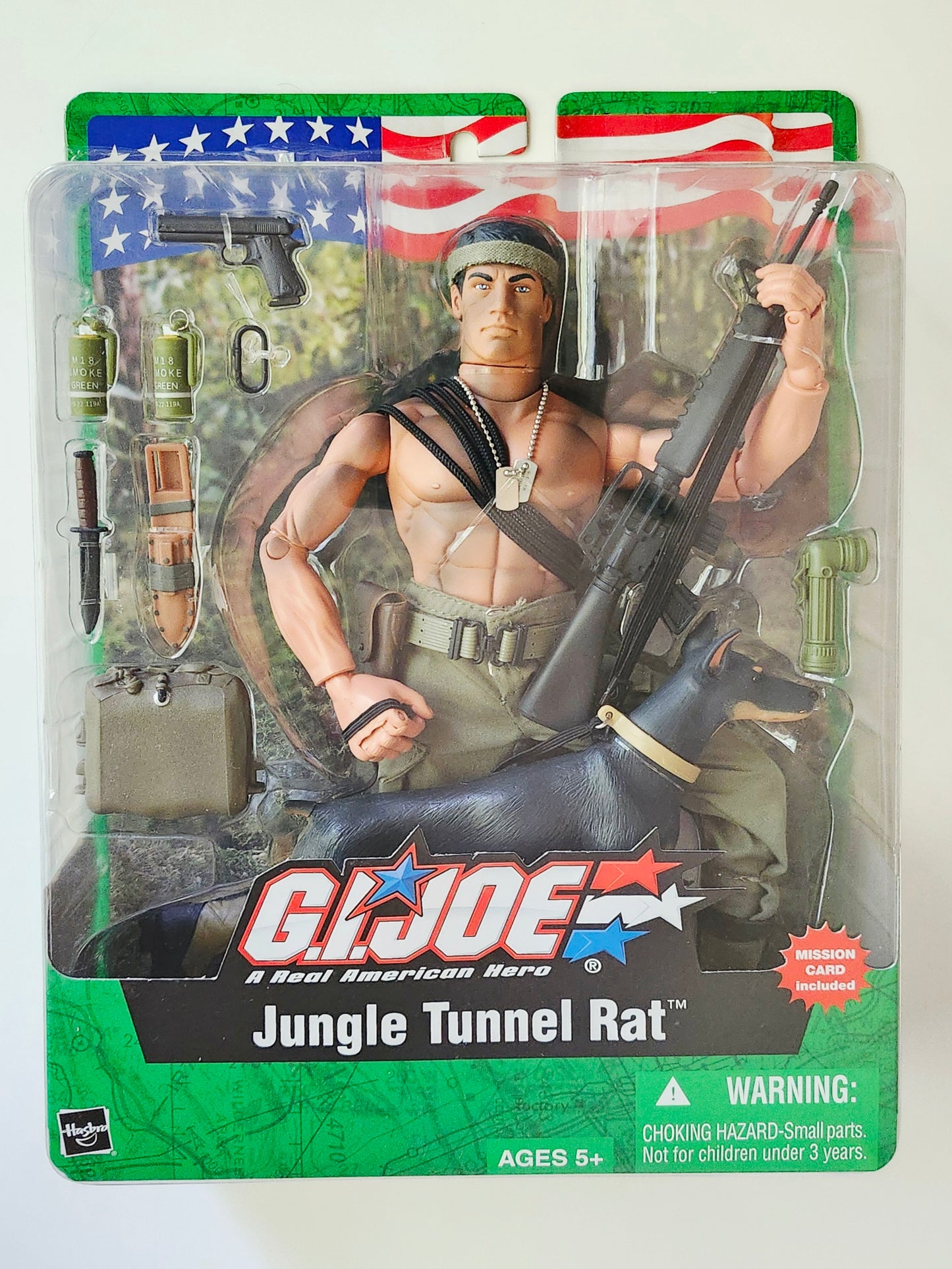G.I. Joe Jungle Tunnel Rat (Caucasian) 12-Inch Action Figure