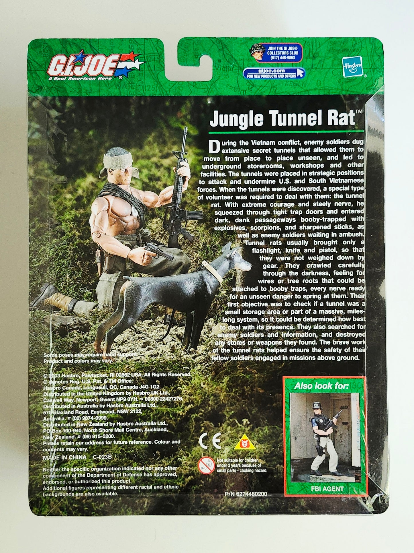 G.I. Joe Jungle Tunnel Rat (Caucasian) 12-Inch Action Figure
