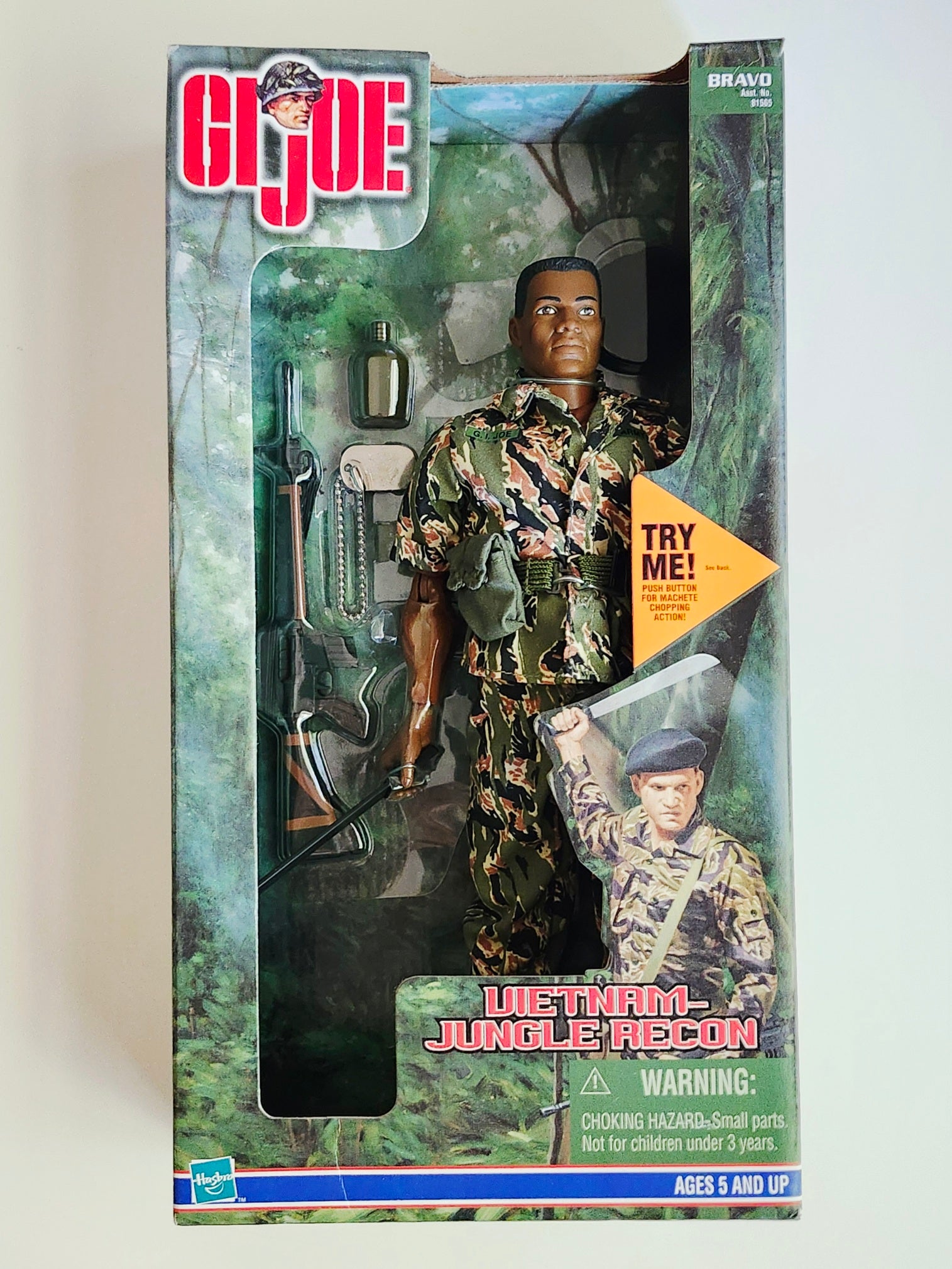 G.I. Joe Vietnam-Jungle Recon (African-American) 12-Inch Action