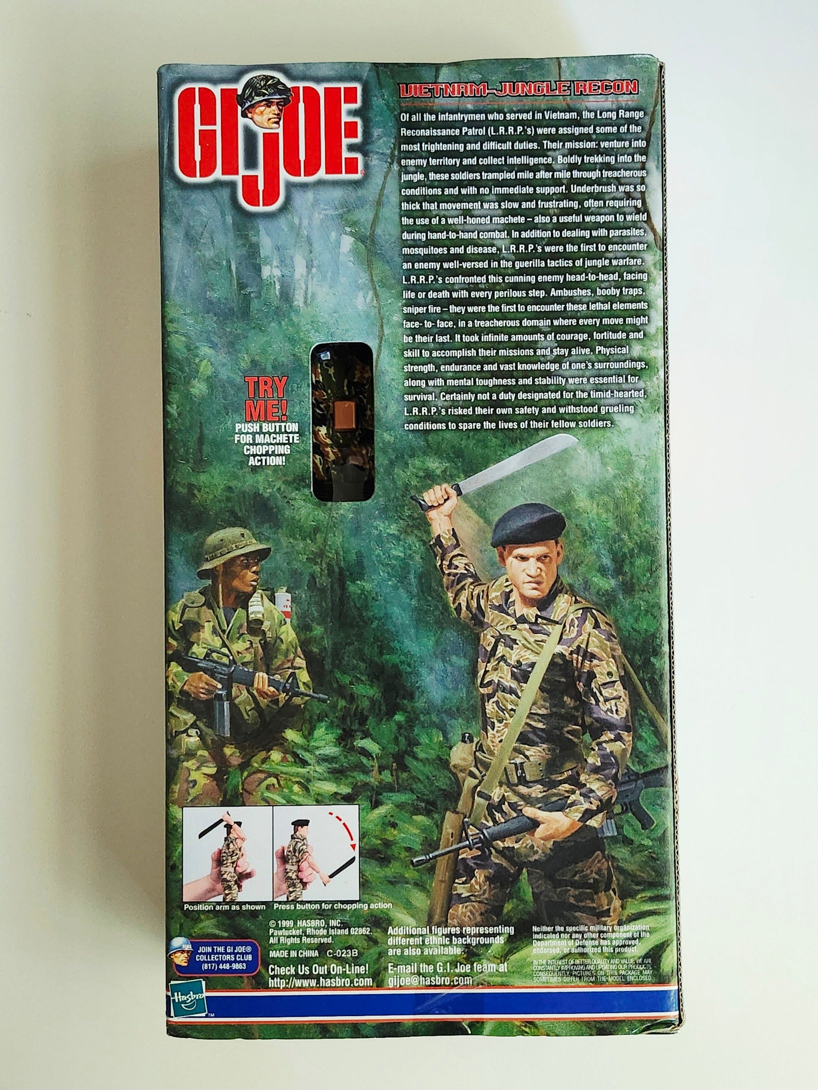 G.I. Joe Vietnam-Jungle Recon (African-American) 12-Inch Action