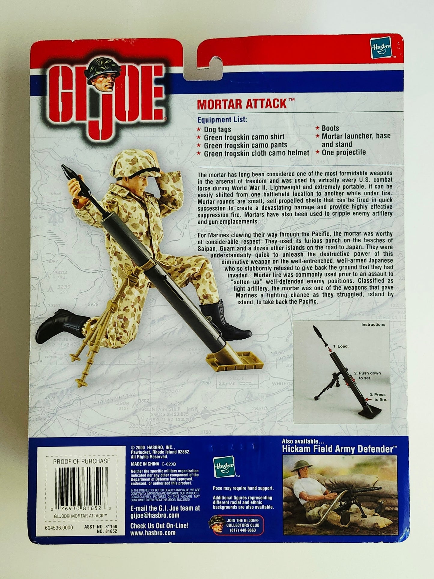 G.I. Joe Mortar Attack 12-Inch Action Figure