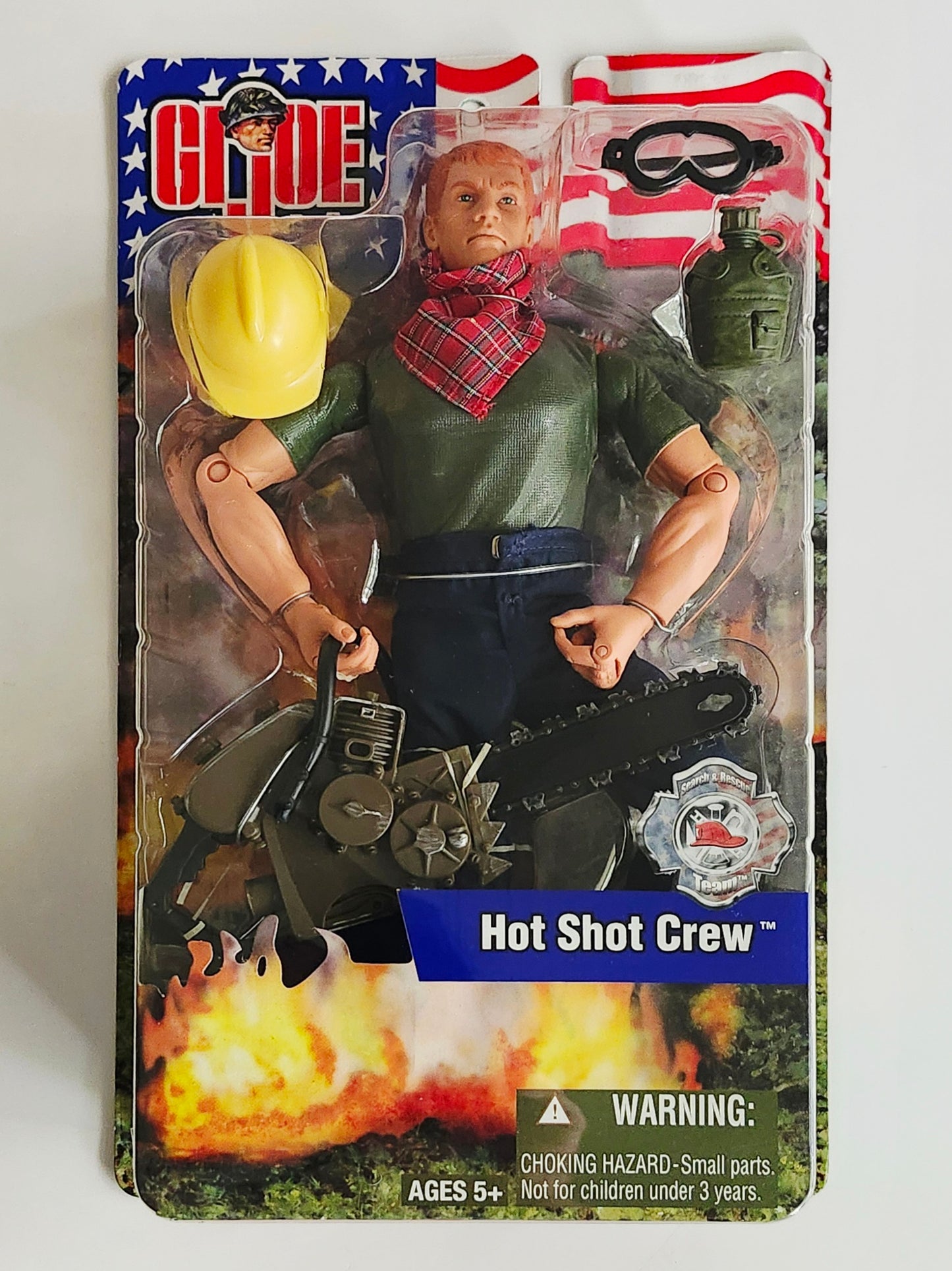 G.I. Joe Search & Rescue Team Hot Shot Crew (Caucasian) 12-Inch Action Figure