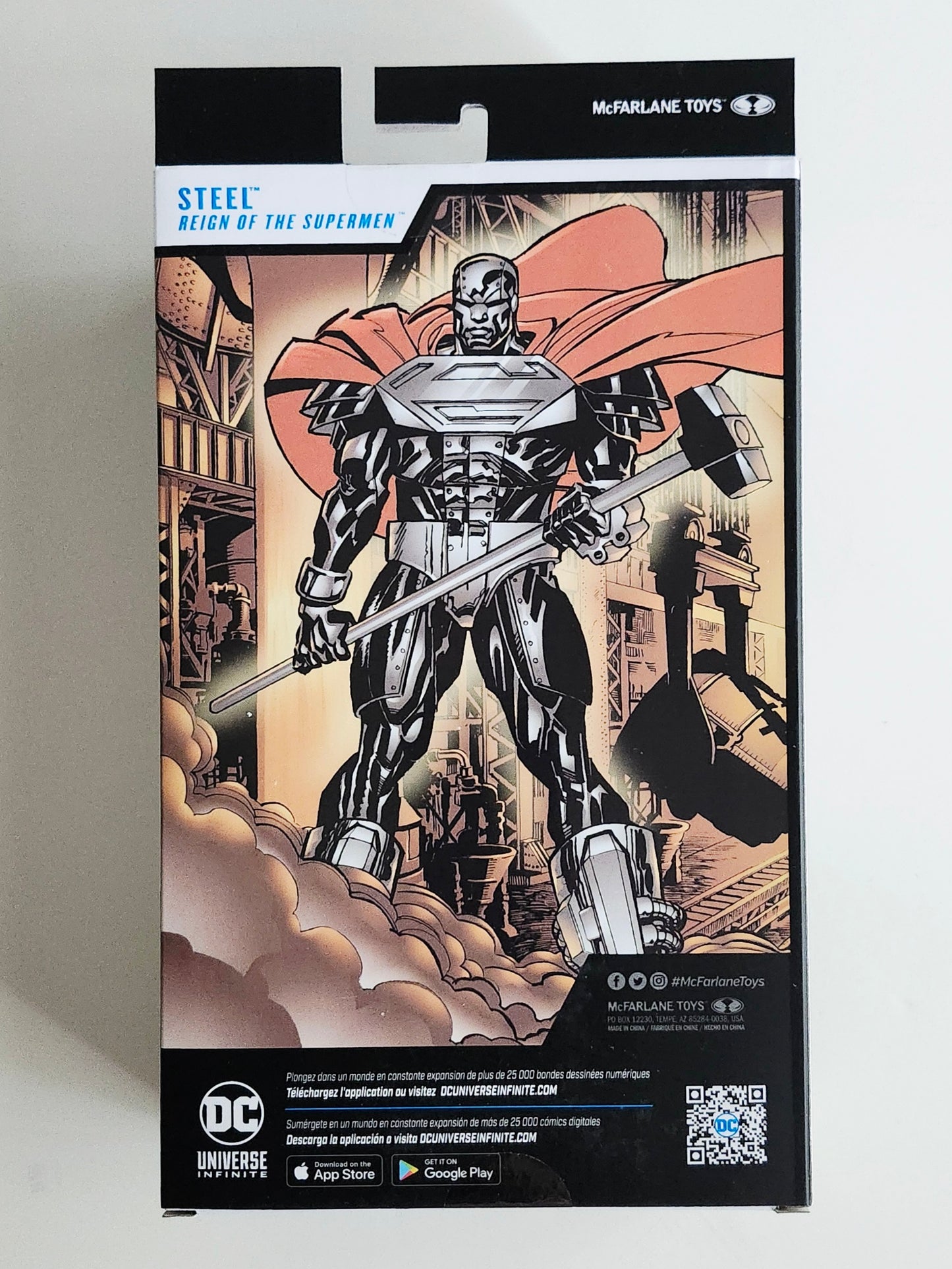 DC Multiverse Steel (Reign of the Supermen) Platinum Edition 7-Inch Action Figure