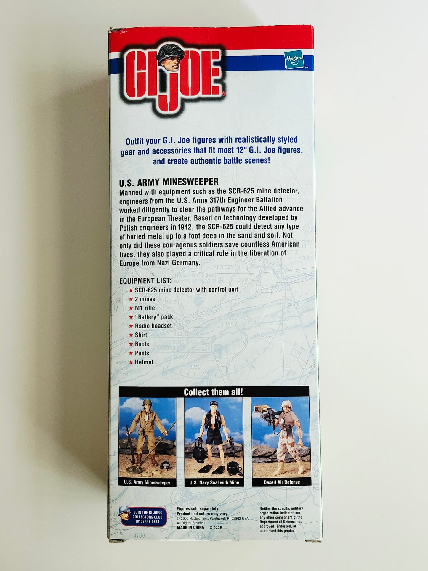 G.I. Joe U.S. Army Minesweeper (Caucasian) 12-Inch Action Figure