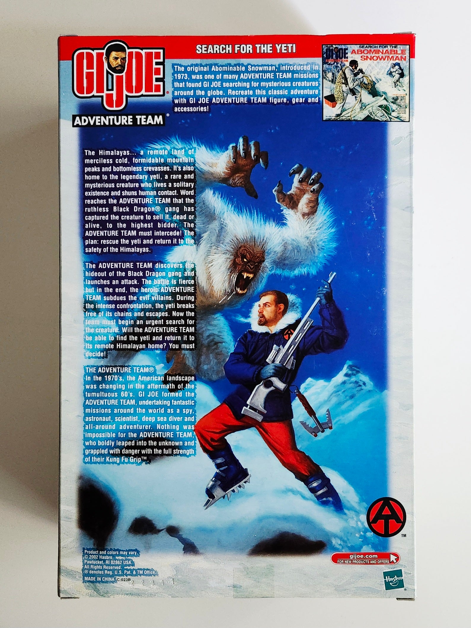 G.I. Joe Adventure Team Search for the Yeti 12-Inch Action Figure