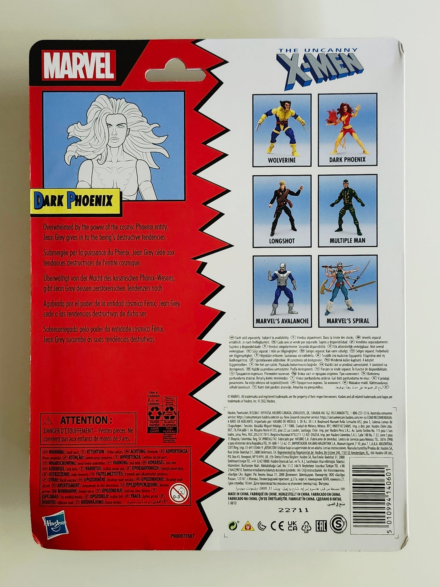 Marvel Legends X-Men Retro Collection Dark Phoenix 6-Inch Action Figure